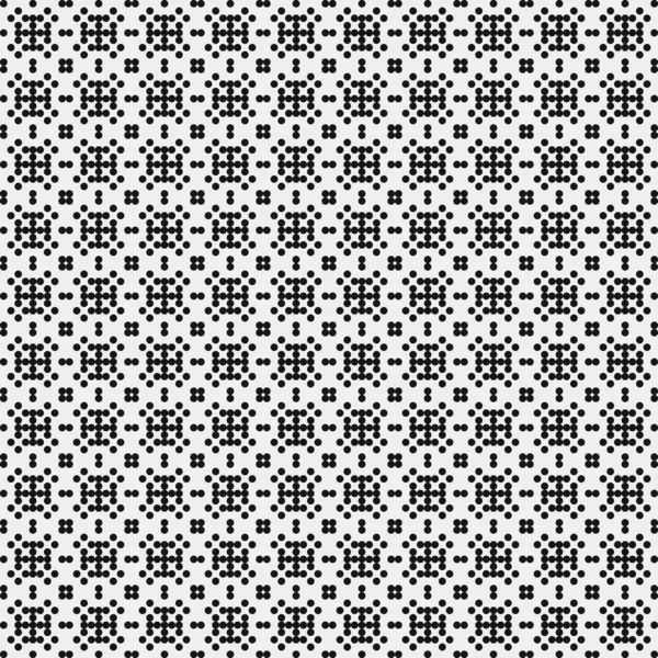 Streszczenie Cross Dots Pattern Tło Ilustracja Wektora — Wektor stockowy