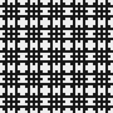 Soyut Çapraz Noktalar Şablonu, arka plan. Vektör illüstrasyonu   