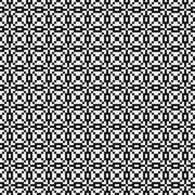 Soyut Çapraz Noktalar Şablonu, arka plan. Vektör illüstrasyonu   