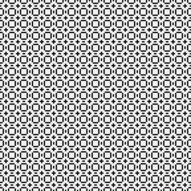 Soyut Çapraz Noktalar Şablonu, arka plan. Vektör illüstrasyonu   