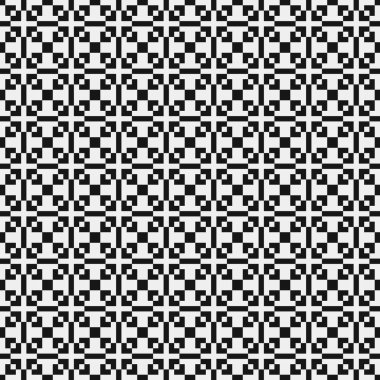 Soyut Çapraz Noktalar Şablonu, arka plan. Vektör illüstrasyonu   