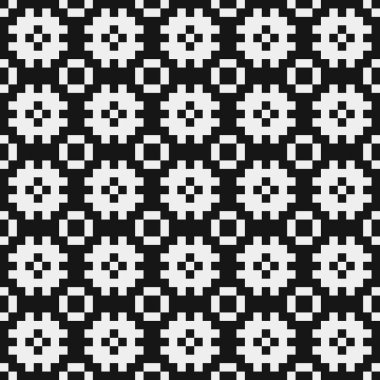 Noktalı siyah beyaz desen, logo üretken hesaplama, sanat illüstrasyonu 