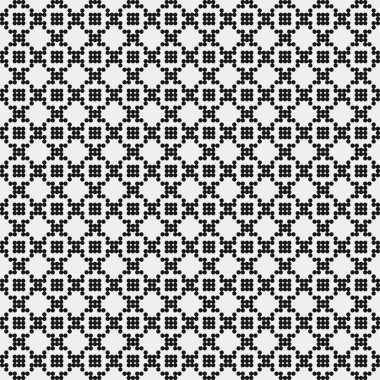 Noktalı soyut geometrik desen, üretken hesaplama sanatı çizimi 