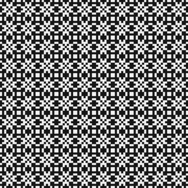 Noktalı siyah beyaz desen, logo üretken hesaplama, sanat illüstrasyonu 