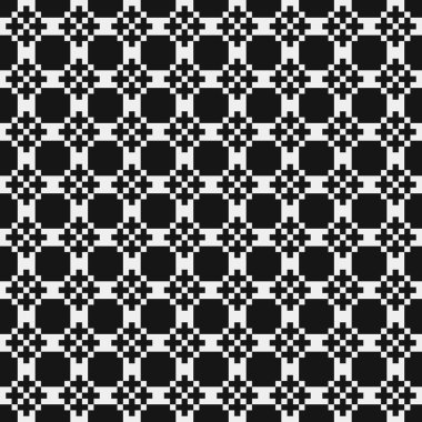 Noktalı siyah beyaz desen, logo üretken hesaplama, sanat illüstrasyonu 