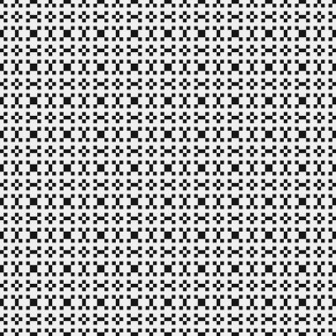 Siyah ve beyaz soyut desen, logo üretken hesaplama, sanat illüstrasyonu 