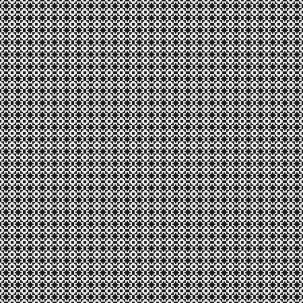 Noir Blanc Motif Abstrait Pois Logo Génératif Illustration Art — Image vectorielle