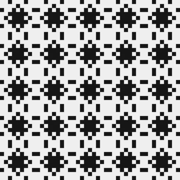 Black White Abstract Pattern Dots Logo Generative Computational Art Illustration — 스톡 벡터