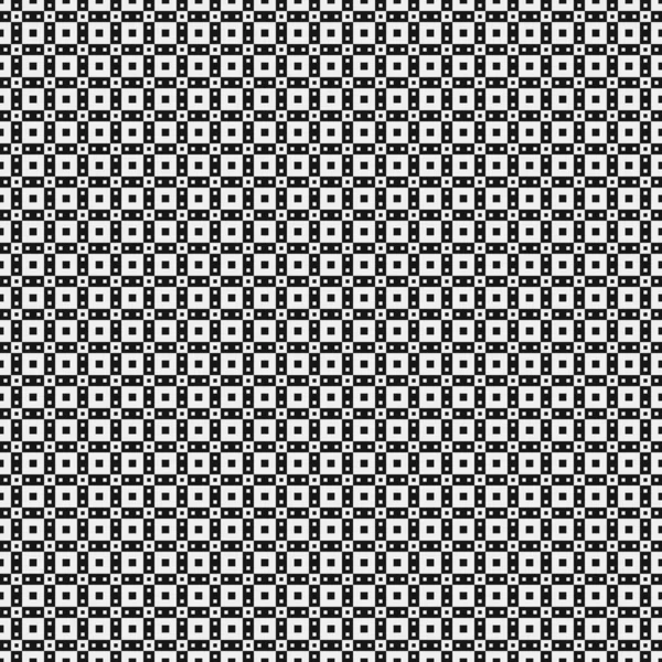 Black White Abstract Pattern Logo Generative Computational Art Illustration — Stock Vector