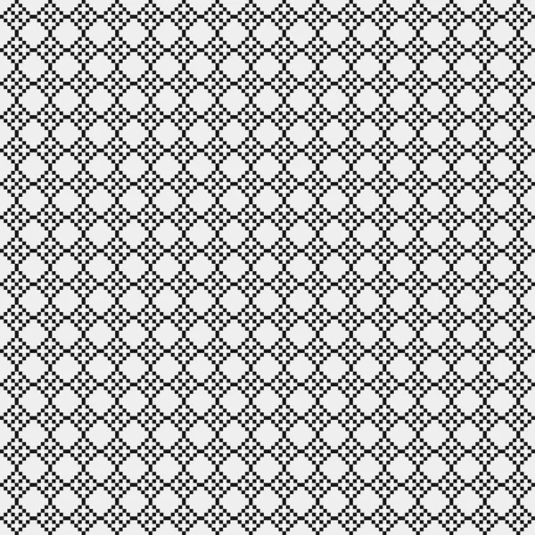 Padrão Abstrato Preto Branco Com Pontos Logo Generativo Computacional Ilustração — Vetor de Stock