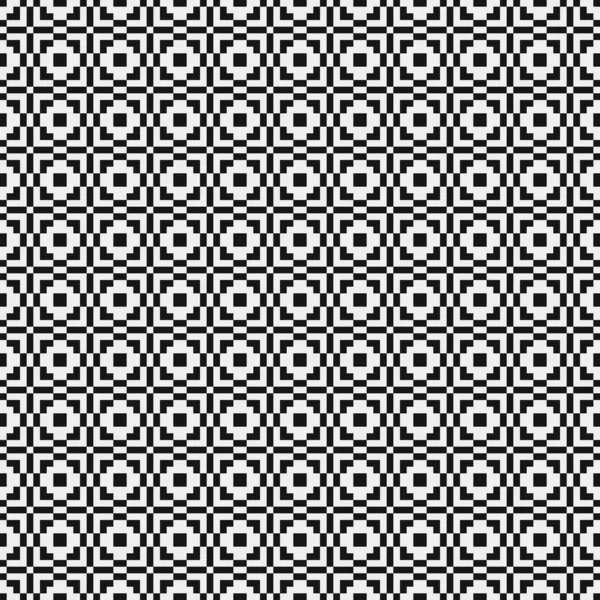 Patrón Abstracto Blanco Negro Con Puntos Logo Generativo Computacional Ilustración — Archivo Imágenes Vectoriales