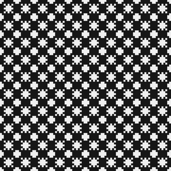 Patrón Abstracto Blanco Negro Logo Generativo Computacional Ilustración Arte — Vector de stock