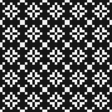 Siyah ve beyaz soyut desen, logo üretken hesaplama, sanat illüstrasyonu 