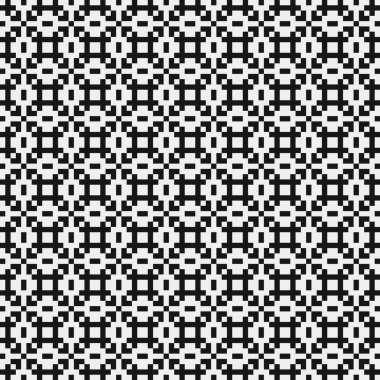 Soyut çapraz desenli logo üretken hesaplama sanatı çizimi 