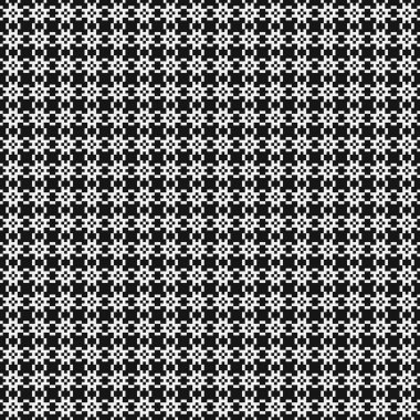 Noktalı siyah beyaz desen, logo üretken hesaplama, sanat illüstrasyonu 