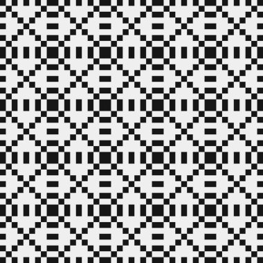 Siyah ve beyaz soyut desen, logo üretken hesaplama, sanat illüstrasyonu 