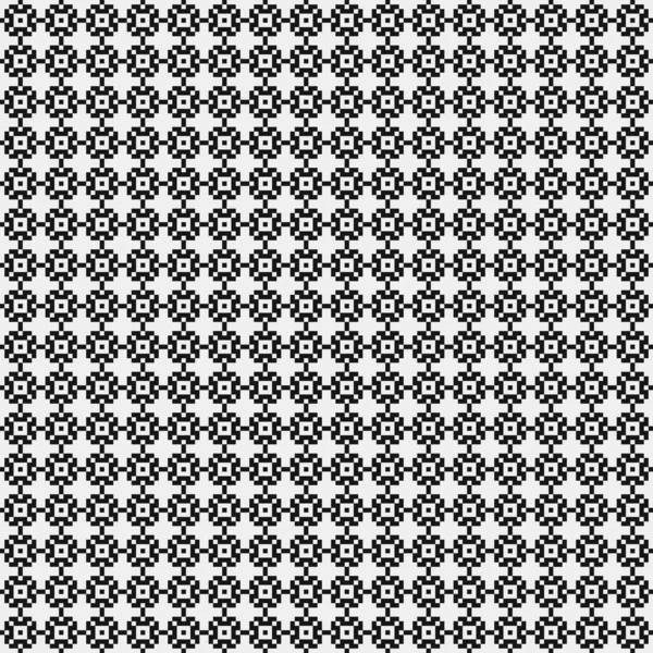 Black White Abstract Pattern Dots Logo Generative Computational Art Illustration — 스톡 벡터