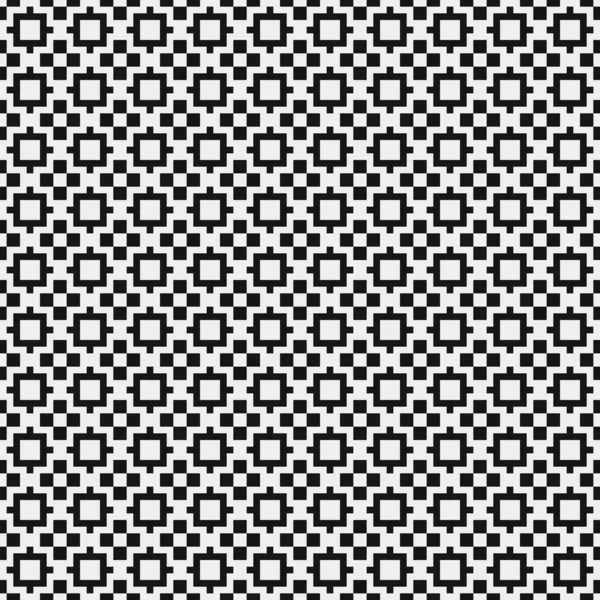 Black White Abstract Pattern Dots Logo Generative Computational Art Illustration — 스톡 벡터