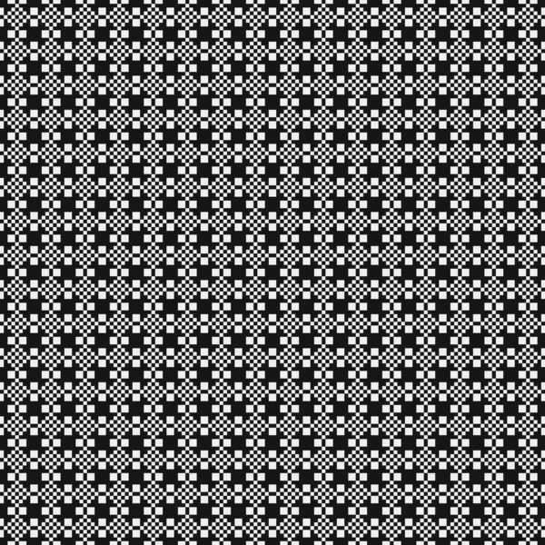 Fekete Fehér Absztrakt Minta Logo Generatív Számítógépes Művészeti Illusztráció — Stock Vector