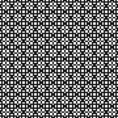 Noktalı siyah beyaz desen, logo üretken hesaplama, sanat illüstrasyonu 