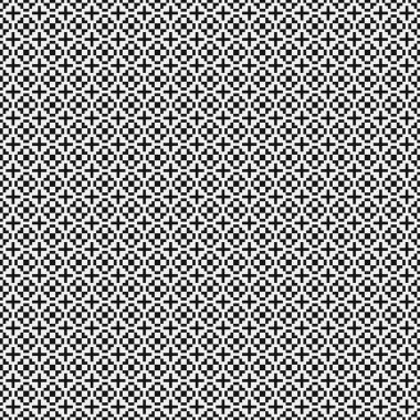 Soyut çapraz desenli logo üretken hesaplama sanatı çizimi 