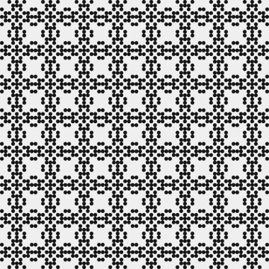 Noktalı soyut desen, üretken hesaplama sanatı çizimi 