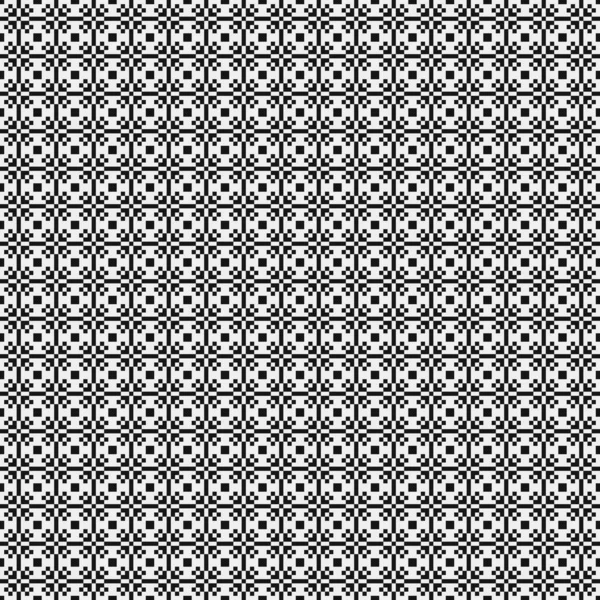 Astratto Croce Pattern Dots Logo Arte Computazionale Generativa Illustrazione — Vettoriale Stock