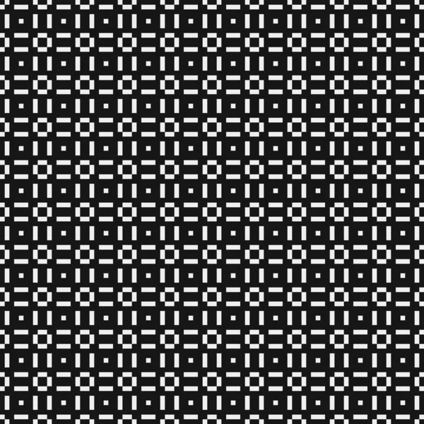 Abstraktes Schwarz Weiß Muster Logo Generative Computergestützte Künstlerische Illustration — Stockvektor