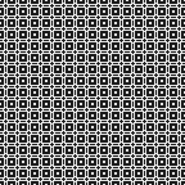 Noir Blanc Motif Abstrait Pois Logo Génératif Illustration Art — Image vectorielle