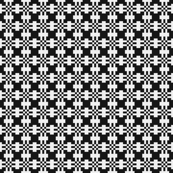 Black White Abstract Pattern Dots Logo Generative Computational Art Illustration — 스톡 벡터