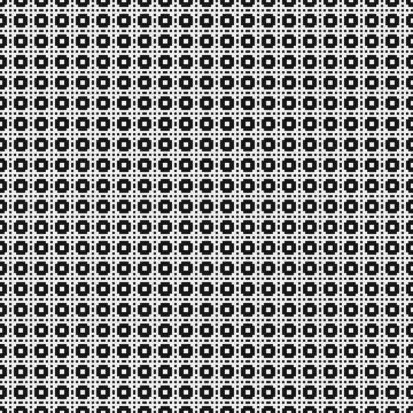 Padrão Abstrato Preto Branco Com Pontos Logo Generativo Computacional Ilustração —  Vetores de Stock