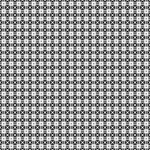 Czarno Biały Abstrakcyjny Wzór Kropkami Logo Generative Computational Ilustracja Sztuki — Wektor stockowy