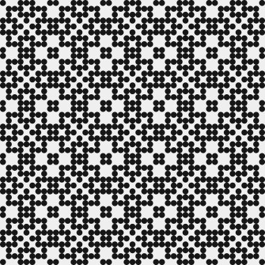 Noktalı soyut desen, üretken hesaplama sanatı çizimi 