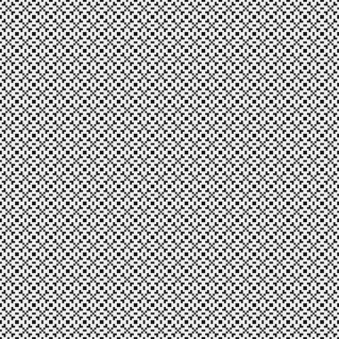 Soyut çapraz desenli logo üretken hesaplama sanatı çizimi