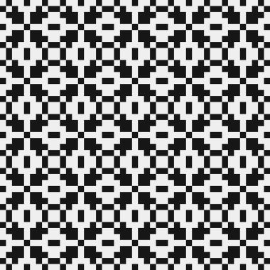 Noktalı siyah beyaz desen, logo üretken hesaplama, sanat illüstrasyonu 