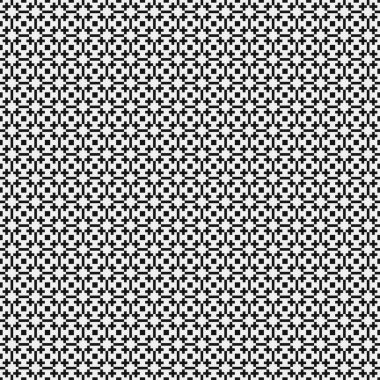 Noktalı siyah beyaz desen, logo üretken hesaplama, sanat illüstrasyonu 