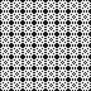 Noktalı siyah beyaz desen, logo üretken hesaplama, sanat illüstrasyonu 