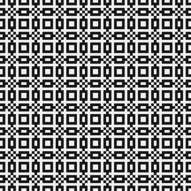 Noktalı siyah beyaz desen, logo üretken hesaplama, sanat illüstrasyonu 