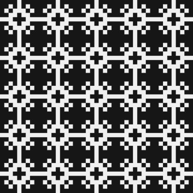 Noktalı siyah beyaz desen, logo üretken hesaplama, sanat illüstrasyonu 