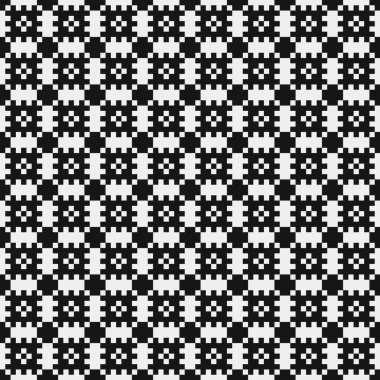 Noktalı siyah beyaz desen, logo üretken hesaplama, sanat illüstrasyonu 