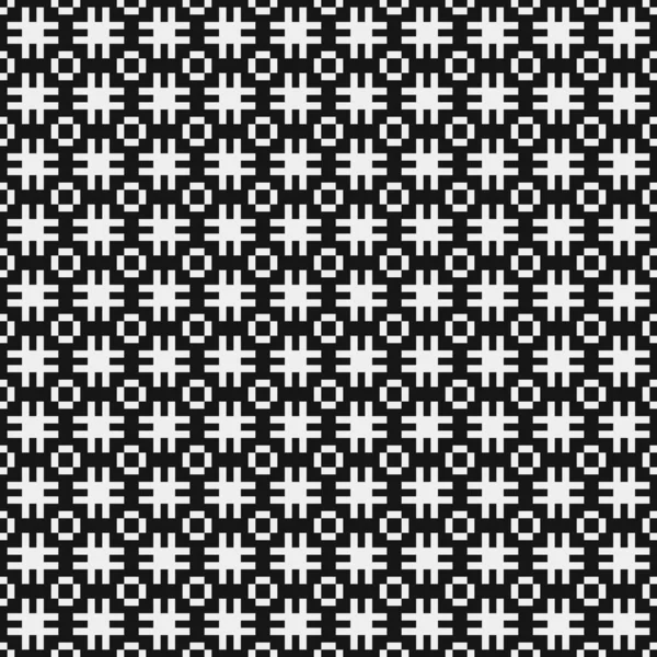 Zwart Wit Abstract Patroon Met Stippen Logo Generatieve Computationele Kunst — Stockvector