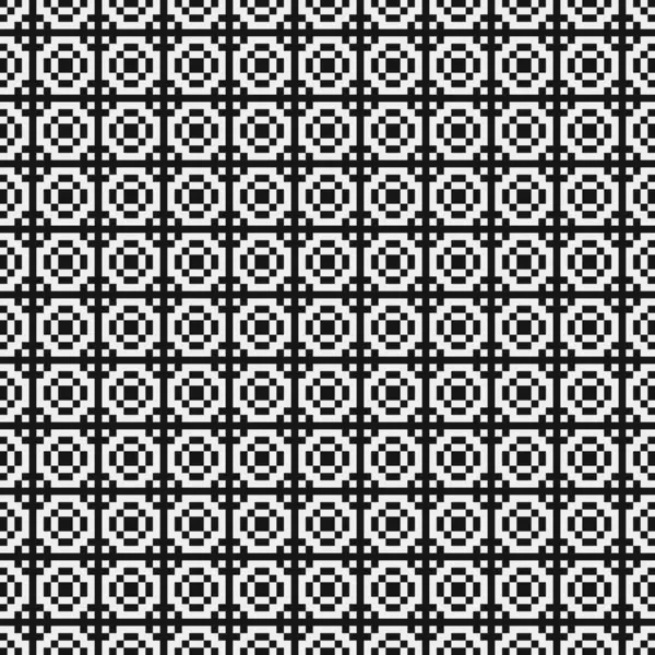 Abstract Pattern Dots Logo Generative Computational Art Illustration — Stock Vector