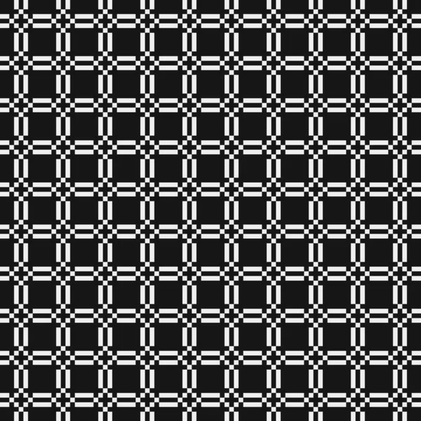 Černobílý Abstraktní Vzor Tečkami Logo Generativní Výpočetní Výtvarná Ilustrace — Stockový vektor