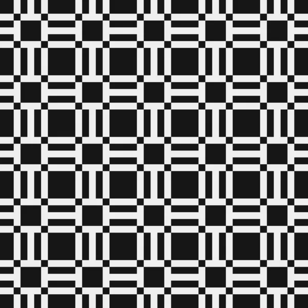 黒と白の抽象パターンとドット ロゴ生成計算 アートイラスト — ストックベクタ