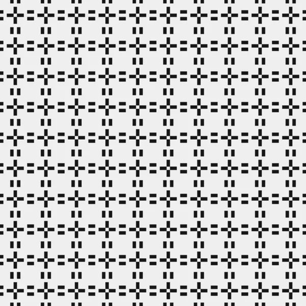 Noir Blanc Motif Abstrait Pois Logo Génératif Illustration Art — Image vectorielle