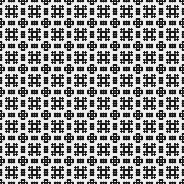 Einfache Geometrische Abstrakte Schwarz Weiße Hintergrund Vektorillustration — Stockvektor