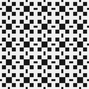 Siyah ve beyaz soyut desen, logo üretken hesaplama, sanat illüstrasyonu 