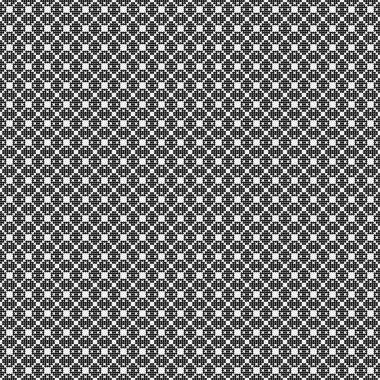 Basit geometrik soyut siyah beyaz arkaplan, vektör illüstrasyonu tekrarlanıyor 