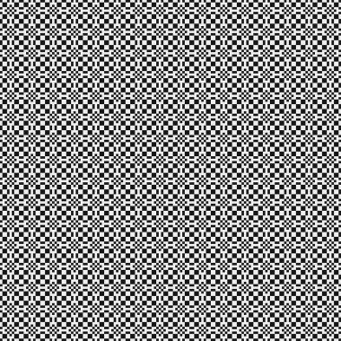 Noktalı soyut patern, logo üretken hesaplama, sanat illüstrasyonu