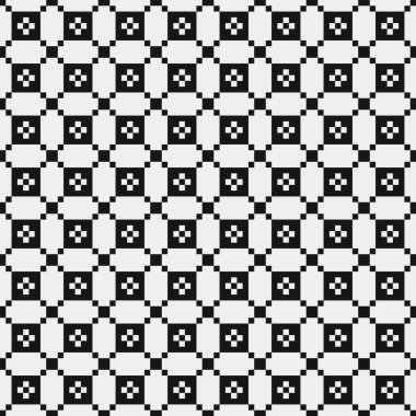 Noktalı siyah beyaz desen, logo üretken hesaplama, sanat illüstrasyonu 